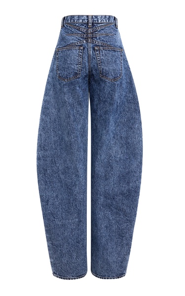 Rigid High-Rise Balloon Jeans