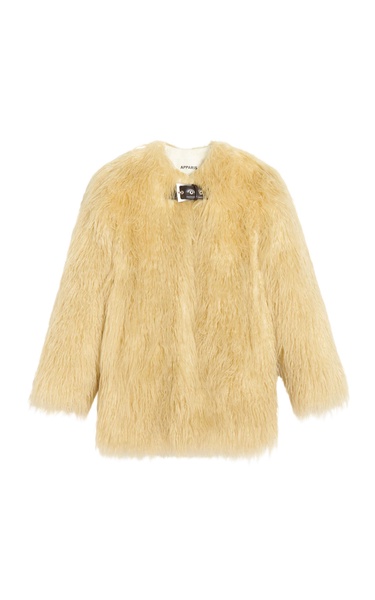 Petra Recycled Mongolian Fur Coat