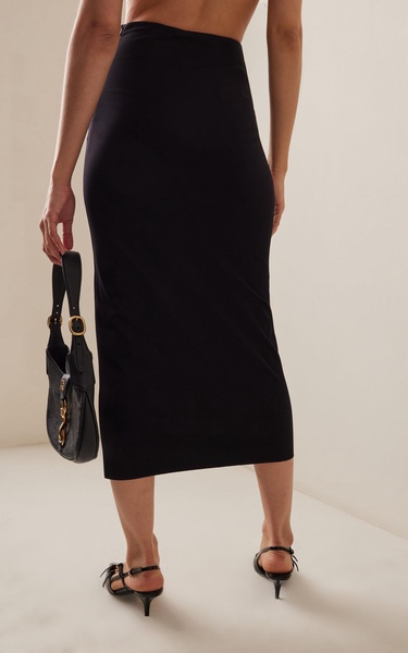 Stretch-Jersey Maxi Skirt