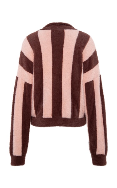 Lenn Striped Knit Jacket