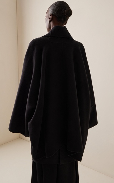 Mavis Oversized Cashmere Cloak Coat