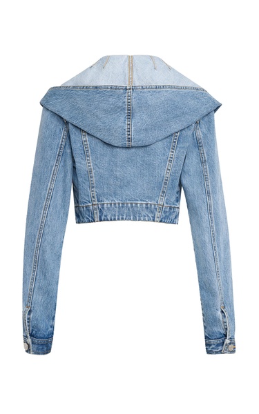 Hooded Denim Jacket