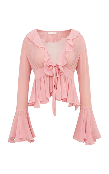 Ovidia Ruffled Blouse