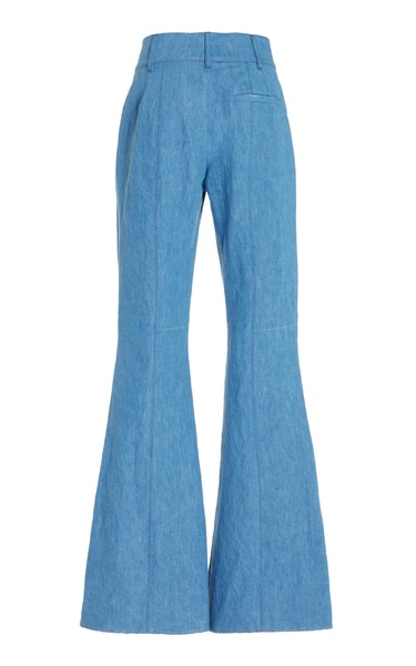 Rhein Cotton-Linen Flared Pants