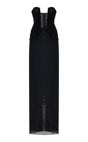 Plunge Jersey Maxi Dress