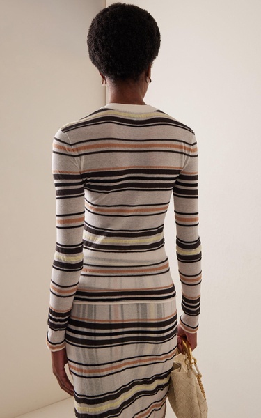 Striped Cotton Sweater