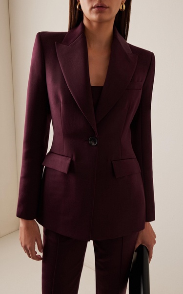 Fitted Wool Blazer