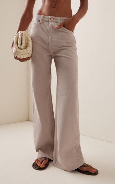 Willow Rigid Mid-Rise Straight-Leg Jeans