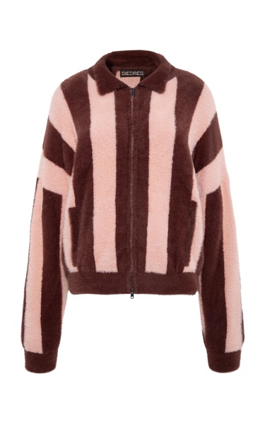 Lenn Striped Knit Jacket