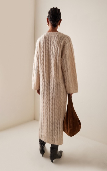  Lovella Cable-Knit Maxi Dress