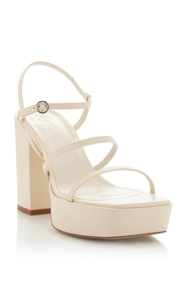 Katalin Platform Leather Sandals