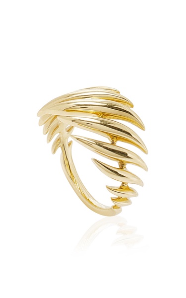 Flame 18K Gold Ring