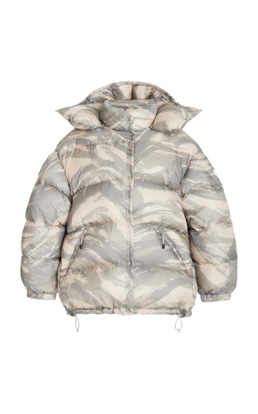 4 Moncler Hyke Galenstockis Camouflage Down Jacket