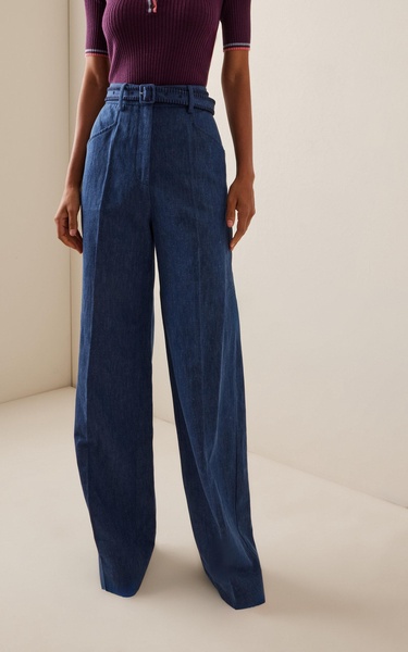 Norman Cotton-Linen Pants