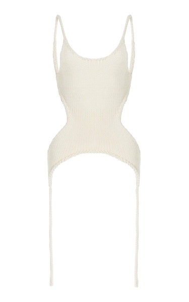 Kora Cotton-Blend Corset Top