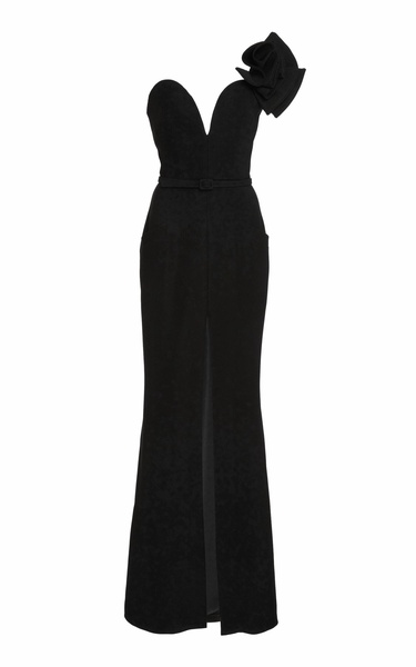 Asymmetric Cady Maxi Dress