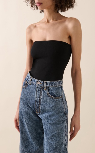 Strapless Jersey Bodysuit