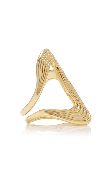 The Stream Lines 18K Yellow Gold Ring