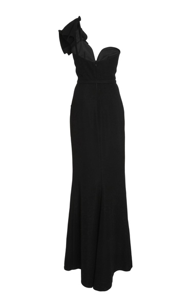 Asymmetric Cady Maxi Dress