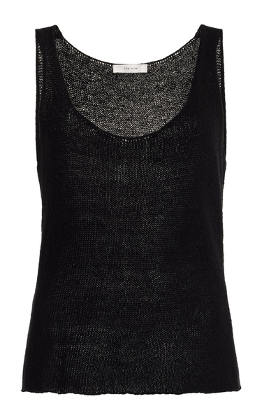 Favana Knit Silk Tank Top