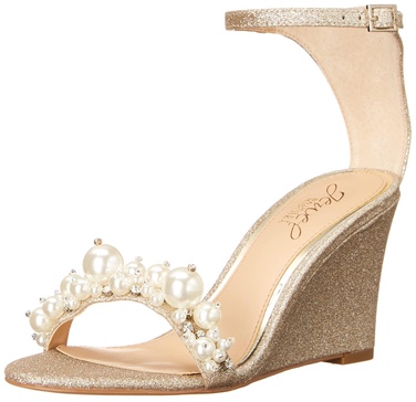 Badgley Mischka Women's Laurence Wedge Sandal