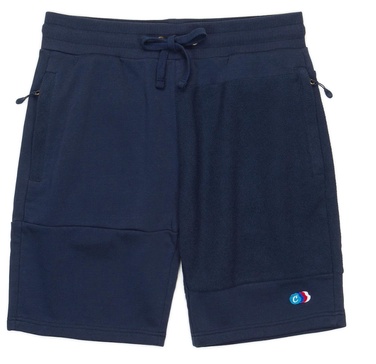 men's back to back french terry shorts in navy