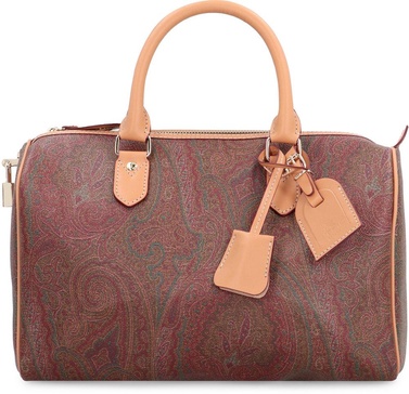 Etro Paisley Printed Boston Bag