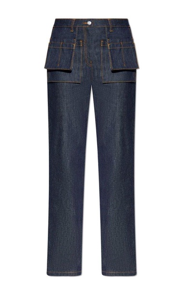 Helmut Lang Utility Mid-Rise Jeans