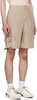 Beige Mount Shorts