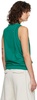 Green Layered Tank Top