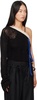 Black Ottolinger Edition One Shoulder Knit Sweater