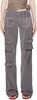 Gray Cargo Pocket Trousers