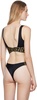 Top Bikini Con Dettaglio Greca - Nero / 3