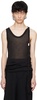 Black Seva Tank Top