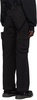 Black Button Cargo Pants