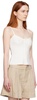 White Jacinta Tank Top