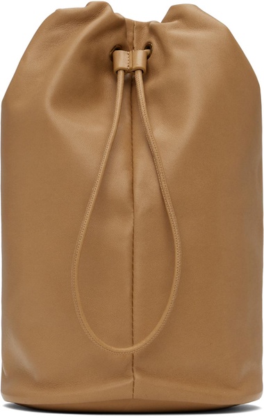 Beige Sporty Pouch