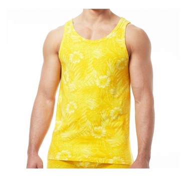 tank top shirt in yellow