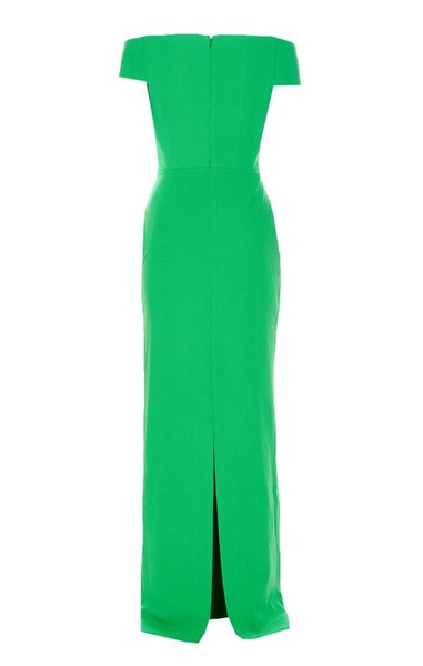 Solace London The Marlowe Off-Shoulder Maxi Dress