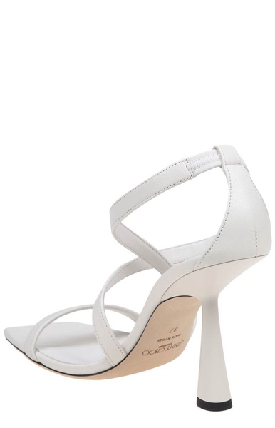 Jimmy Choo Jessica Cross Strap Sandals