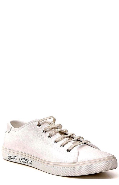 Saint Laurent Malibu Lace-Up Sneakers