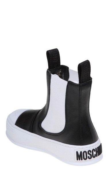 Moschino Two-Toned Ankle Boots