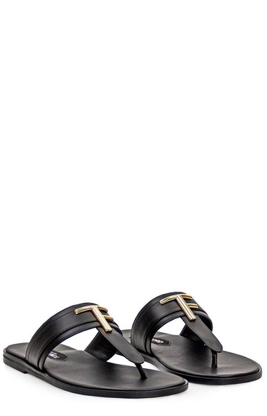 Tom Ford TF Plaque Slip-On Sandals