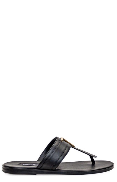 Tom Ford TF Plaque Slip-On Sandals