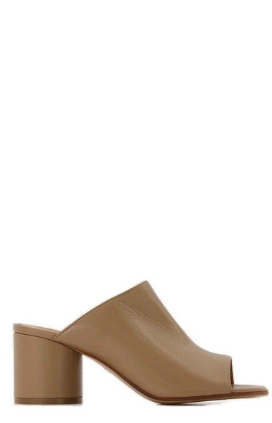 Maison Margiela Peep Toe Slip-On Mules