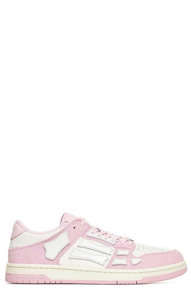 Amiri Skel Round-Toe Sneakers