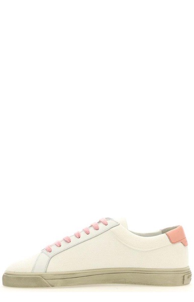 Saint Laurent Andy Lace-Up Sneakers