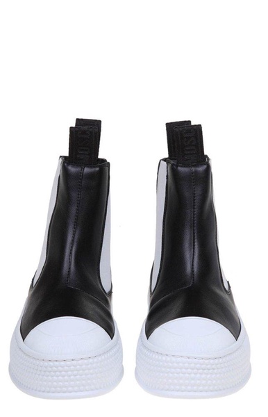 Moschino Two-Toned Ankle Boots