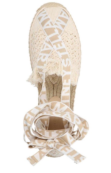 Stella McCartney Gaia Macrame Espadrilles