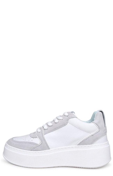 Chiara Ferragni Patch-Detailed Platform Lace-Up Sneakers